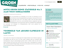 Tablet Screenshot of groenwestvlaanderen.be